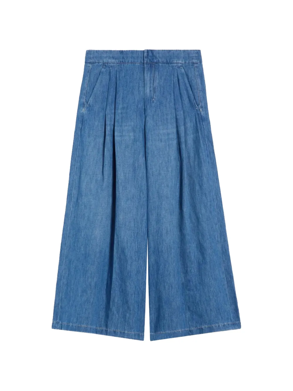 'S Max Mara cropped wide-leg jeans - Blu