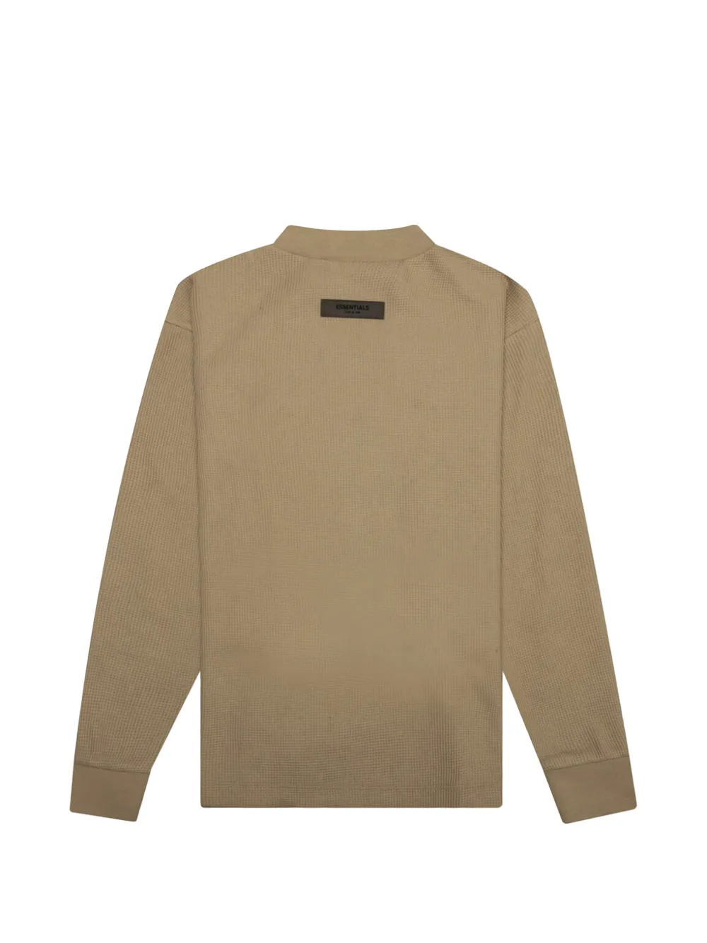  Fear Of God Essentials Kids Mockn-eck Waffle-knit Sweater - Neutrals 