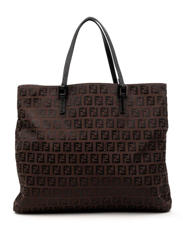 Fendi Pre-Owned 2000-2010 ズッキーノ キャンバス トートバッグ 