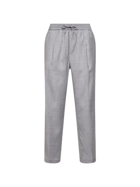 Briglia 1949 drawstring pleated trousers
