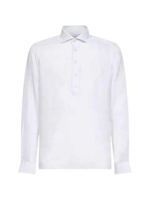 D4.0 half-button shirt