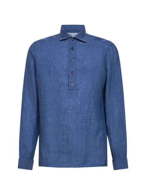 D4.0 buttoned linen shirt