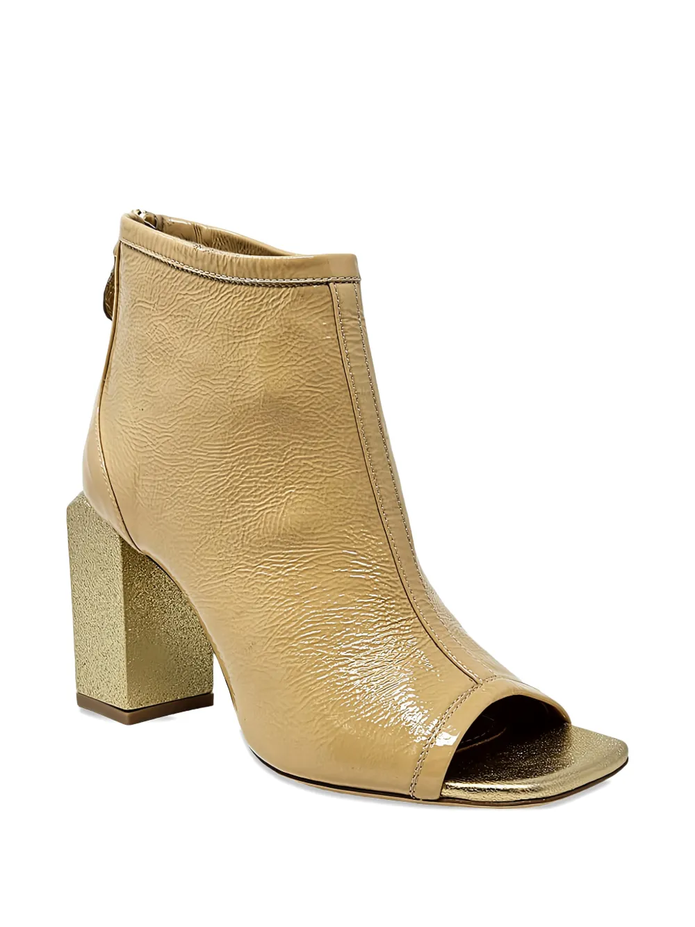 Madison.Maison Fatima leren laarzen Beige