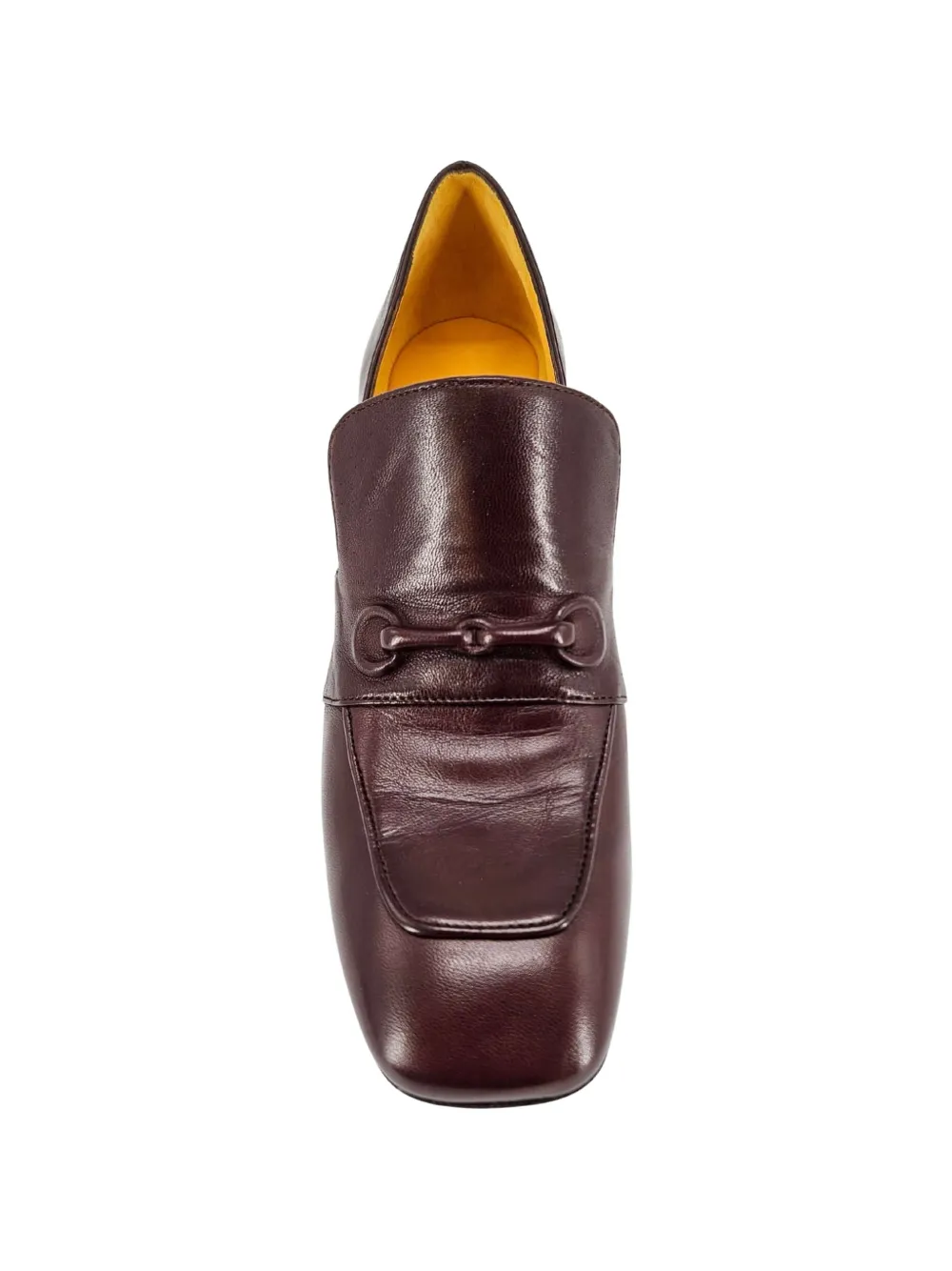 Madison.Maison hidden-bit leather loafers Bruin