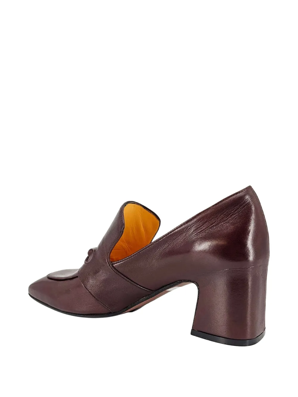 Madison.Maison hidden-bit leather loafers Bruin