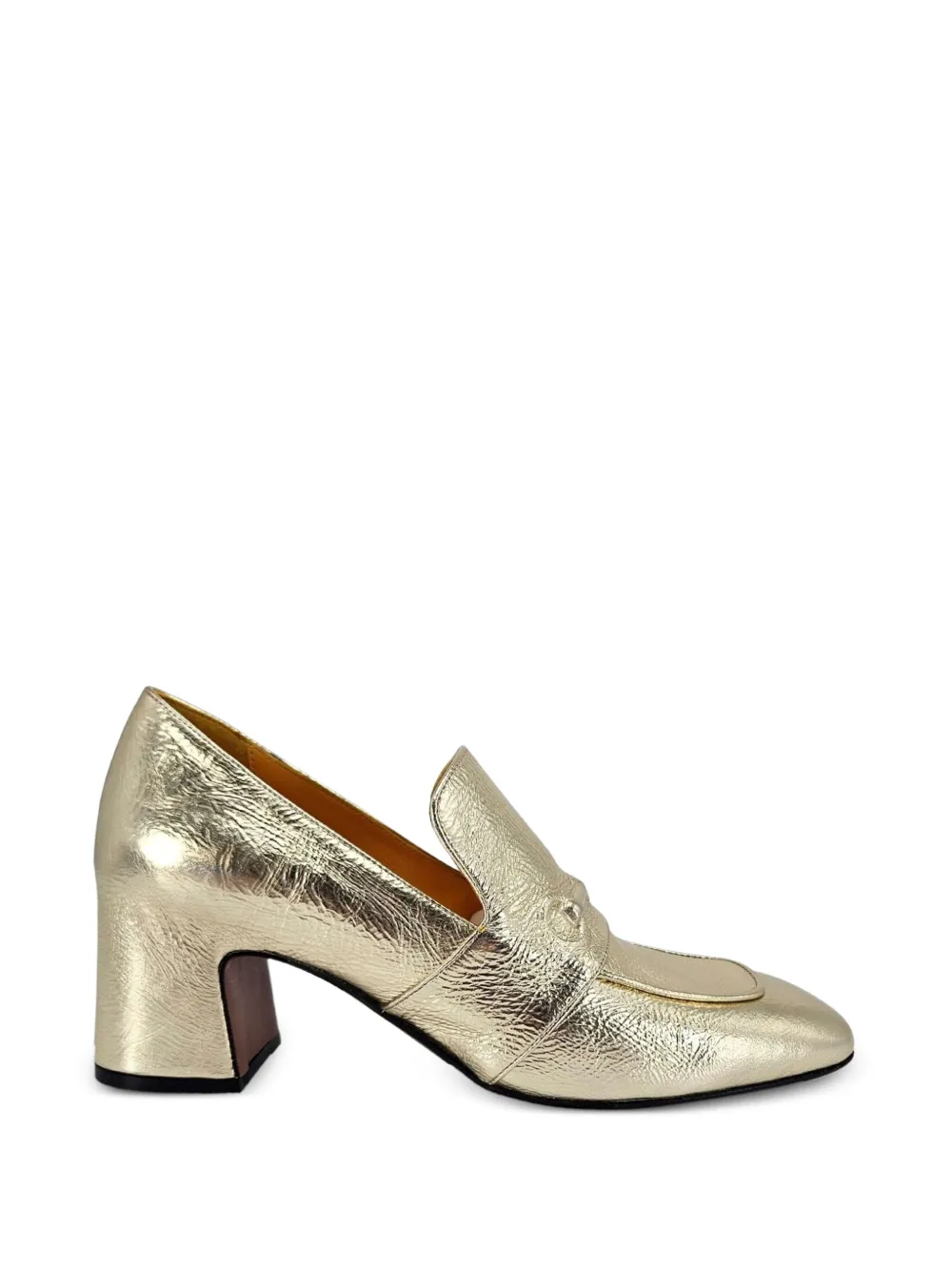 Madison.Maison leather loafers - Gold