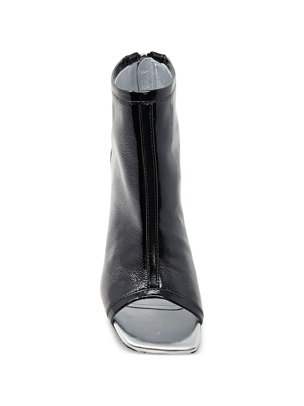 Madison.Maison Fatima leren laarzen Zwart