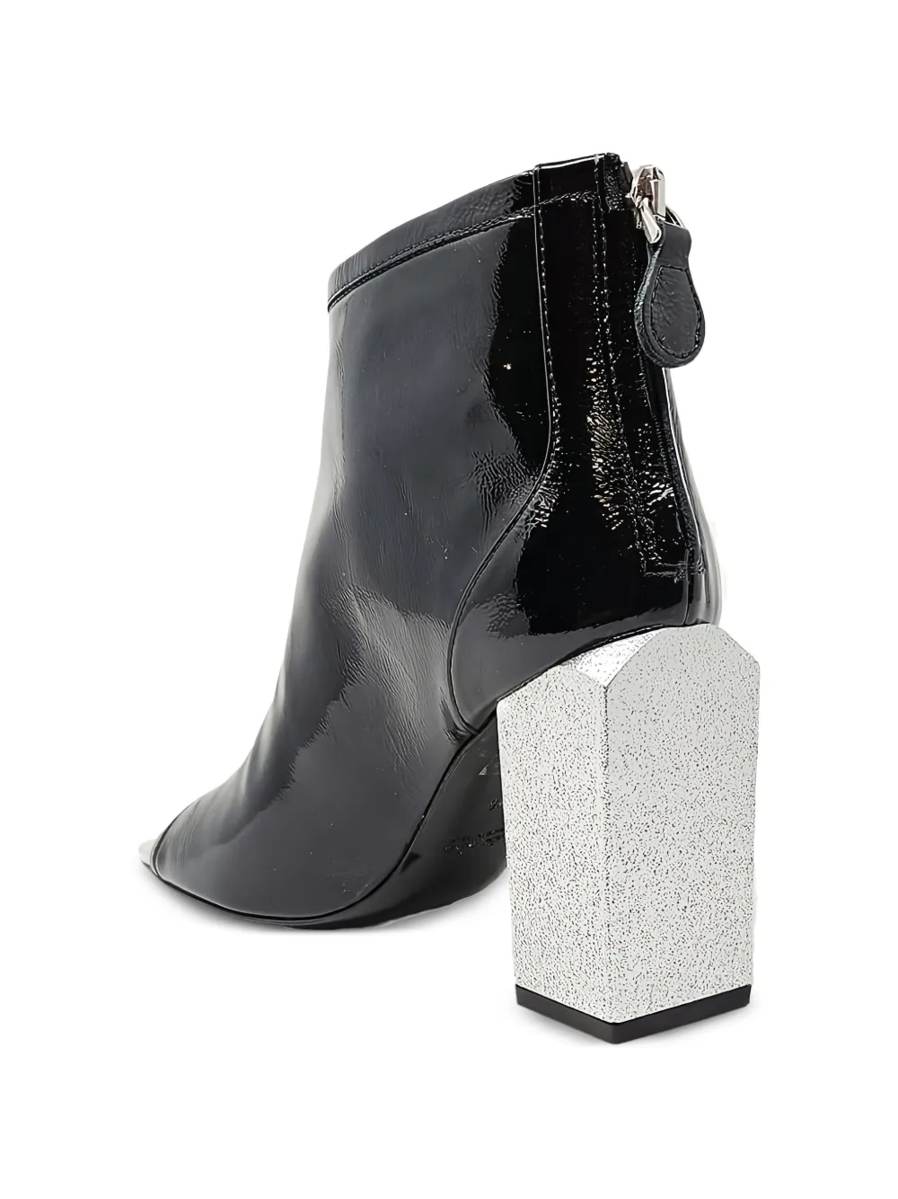 Madison.Maison Fatima leren laarzen Zwart