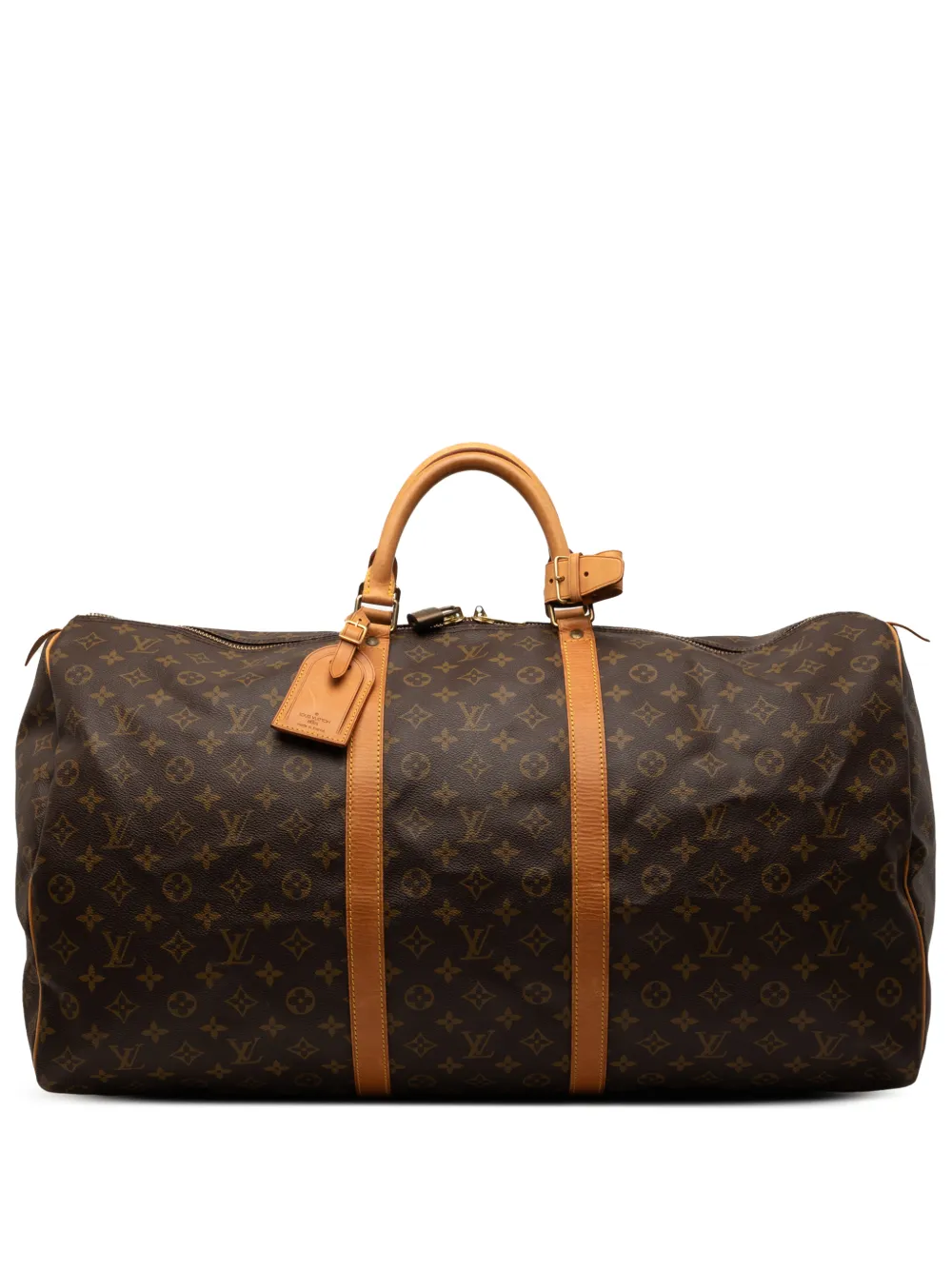 Louis Vuitton Pre-Owned 1992 Monogram Keepall 60 travel bag - Marrone