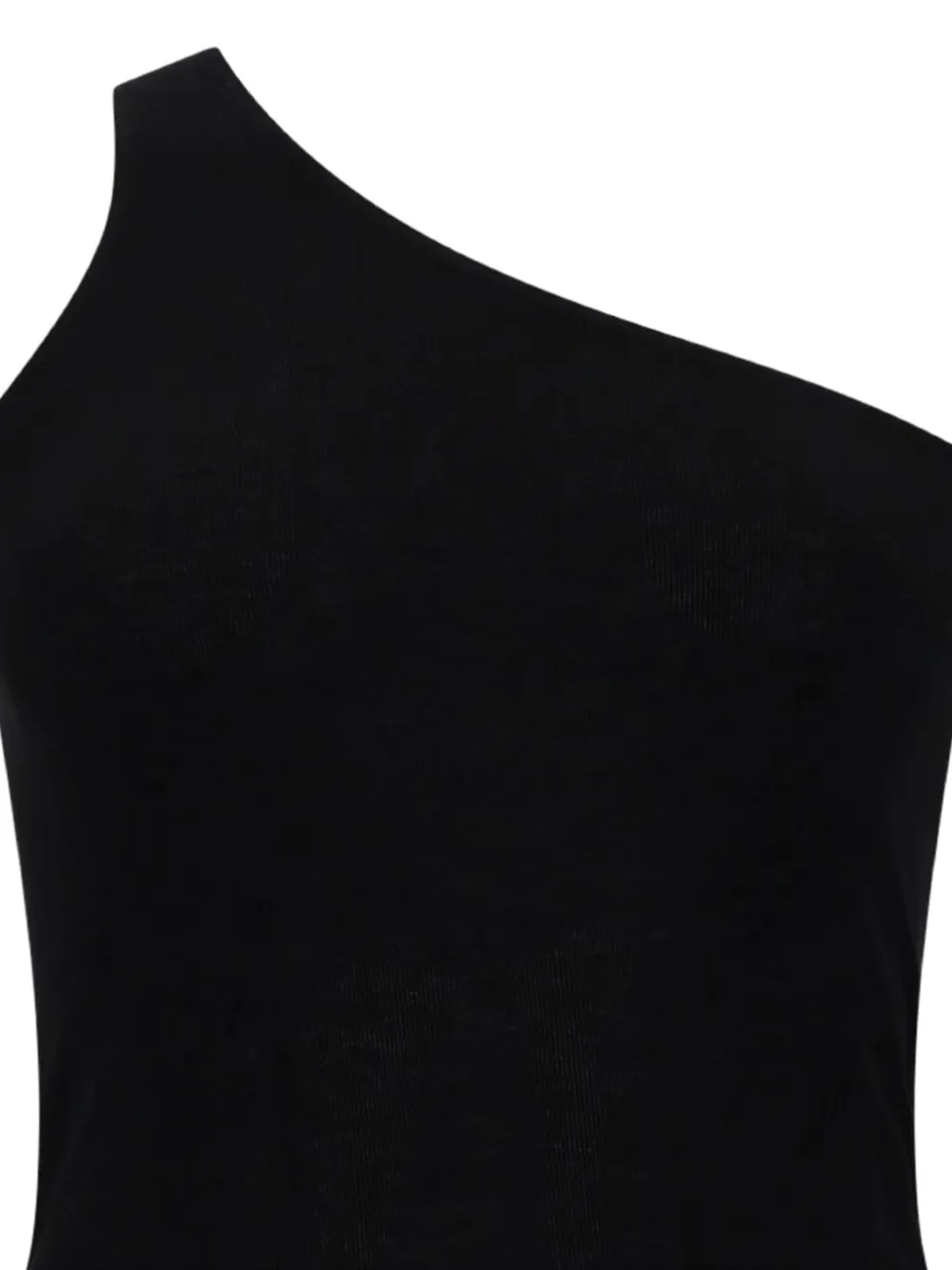Rick Owens Lilies Asymmetrische top Zwart
