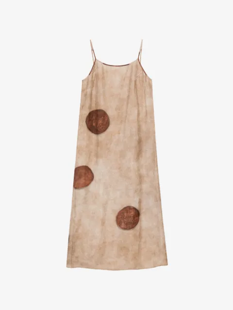 Uma Wang Anaya dotted midi dress