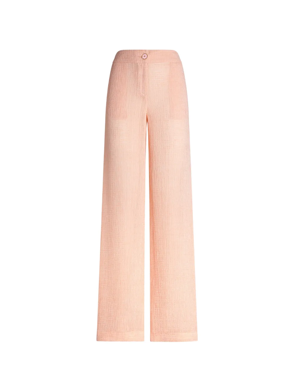 Genny button linem trousers - Rosa