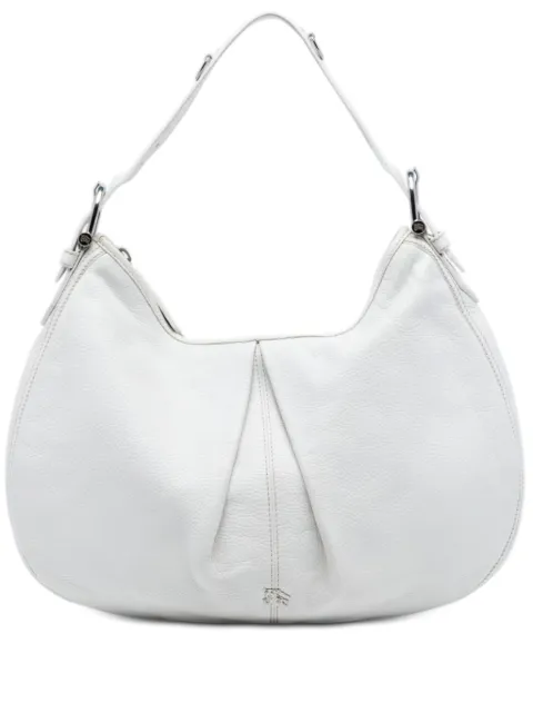 Burberry Pre-Owned 2000-2017 Large Leather Malika Hobo shoulder bag