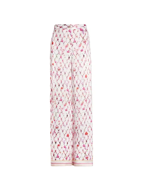 Genny floral print trousers