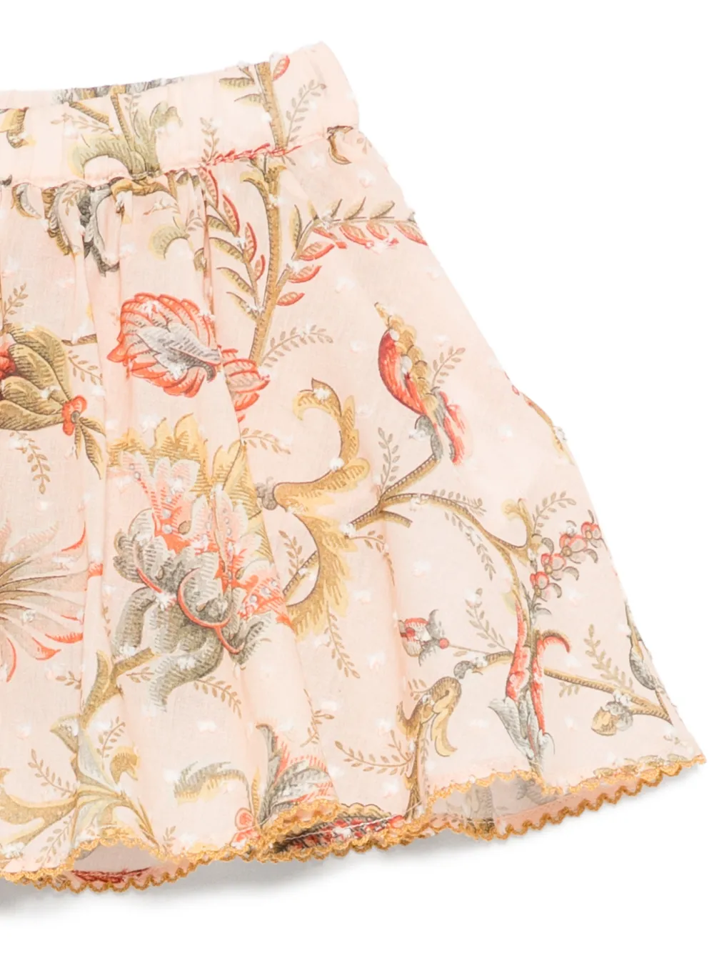 ETRO KIDS Rok met bloemenprint Roze