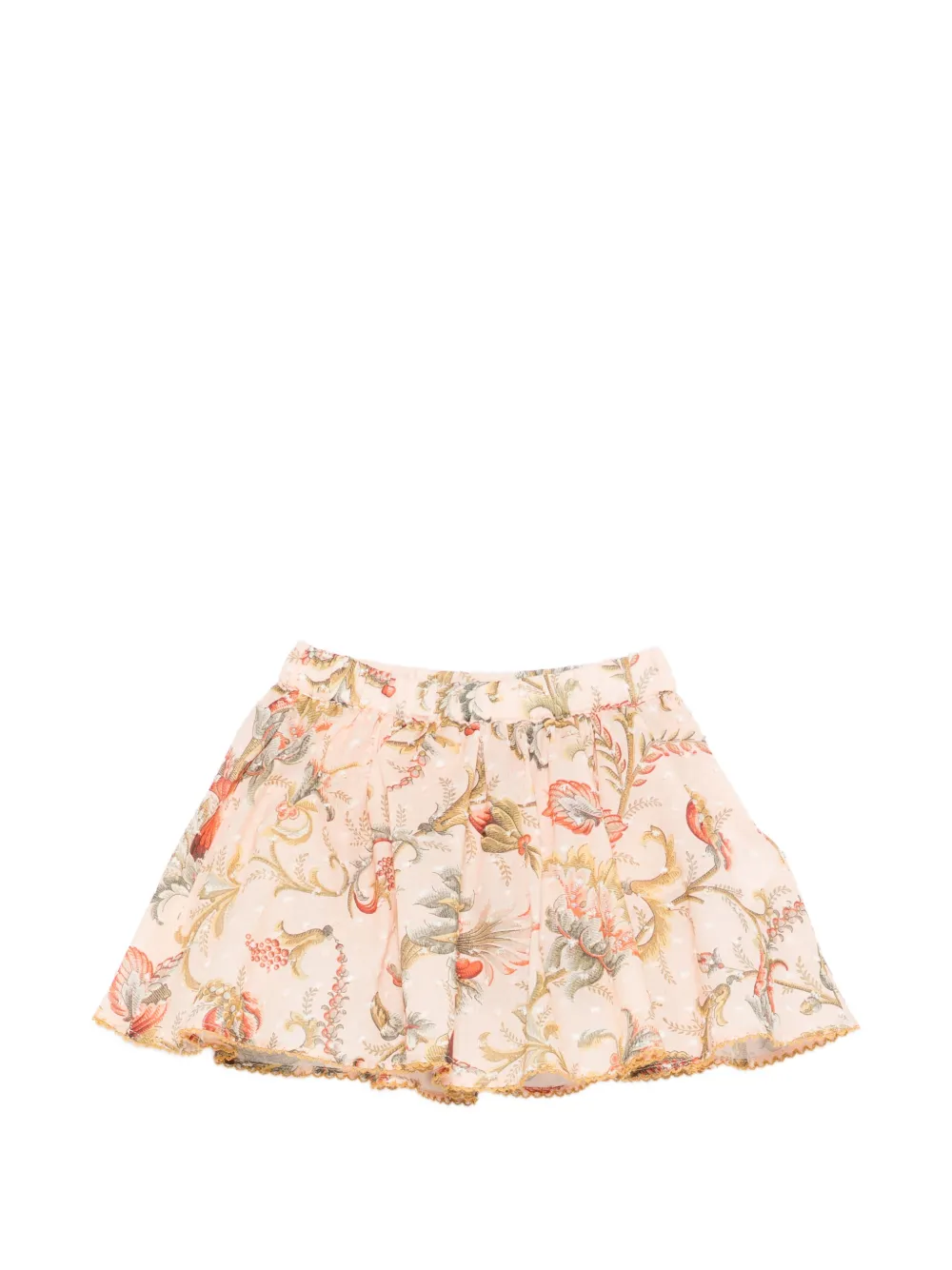 ETRO KIDS floral-print skirt - Rosa