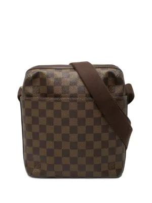Louis Vuitton Pre-Owned 2004 ダミエ エベヌ オラフ MM ショルダー
