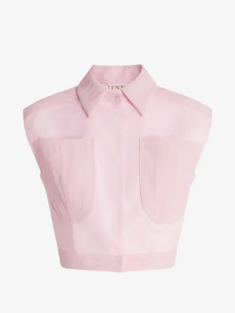 Genny Ärmelloses Top mit Taschen