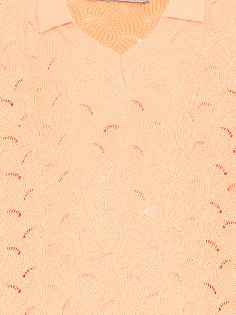  Vélocipède Sami Open-knit Sweater - Orange 