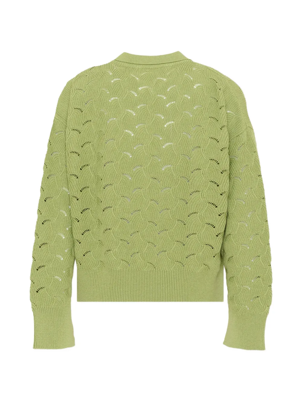  Vélocipède Sami Open-knit Sweater - Green 