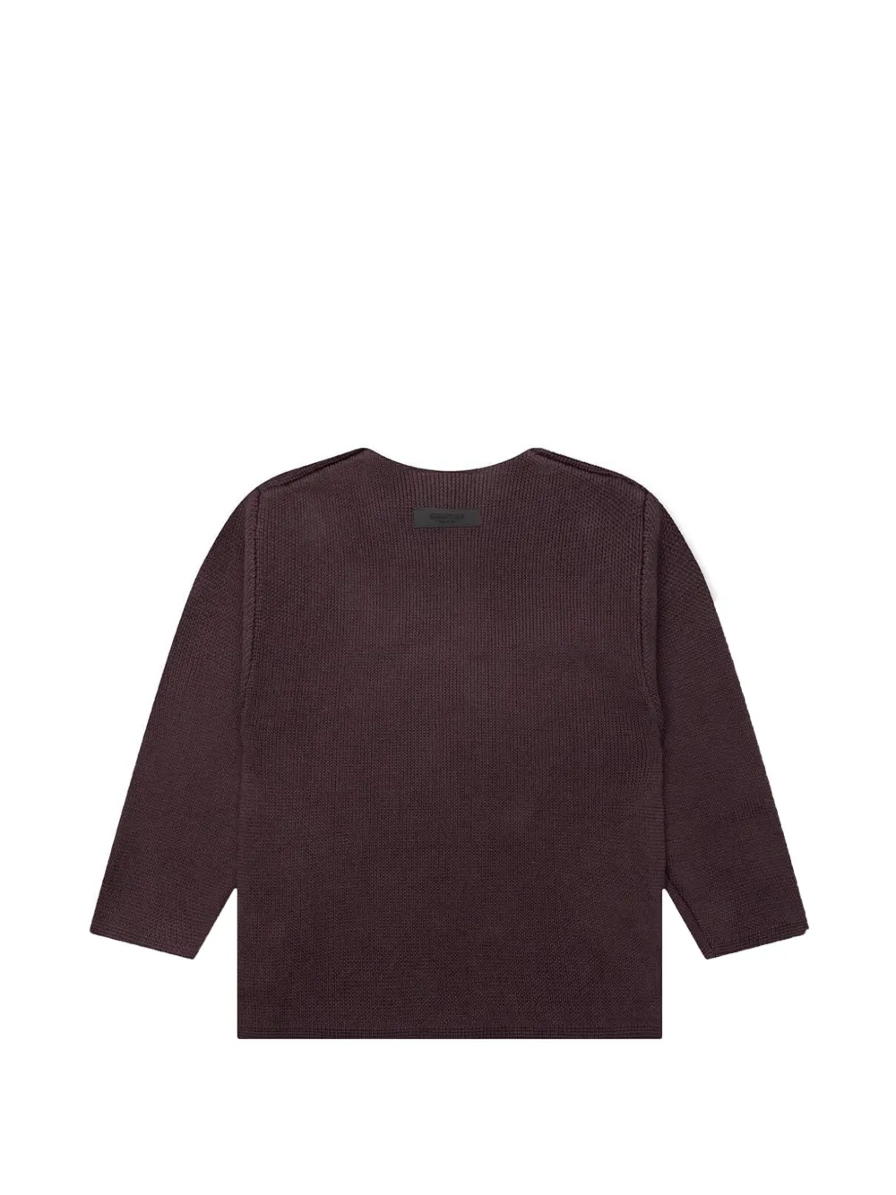 FEAR OF GOD ESSENTIALS KIDS Trui met logopatch Paars