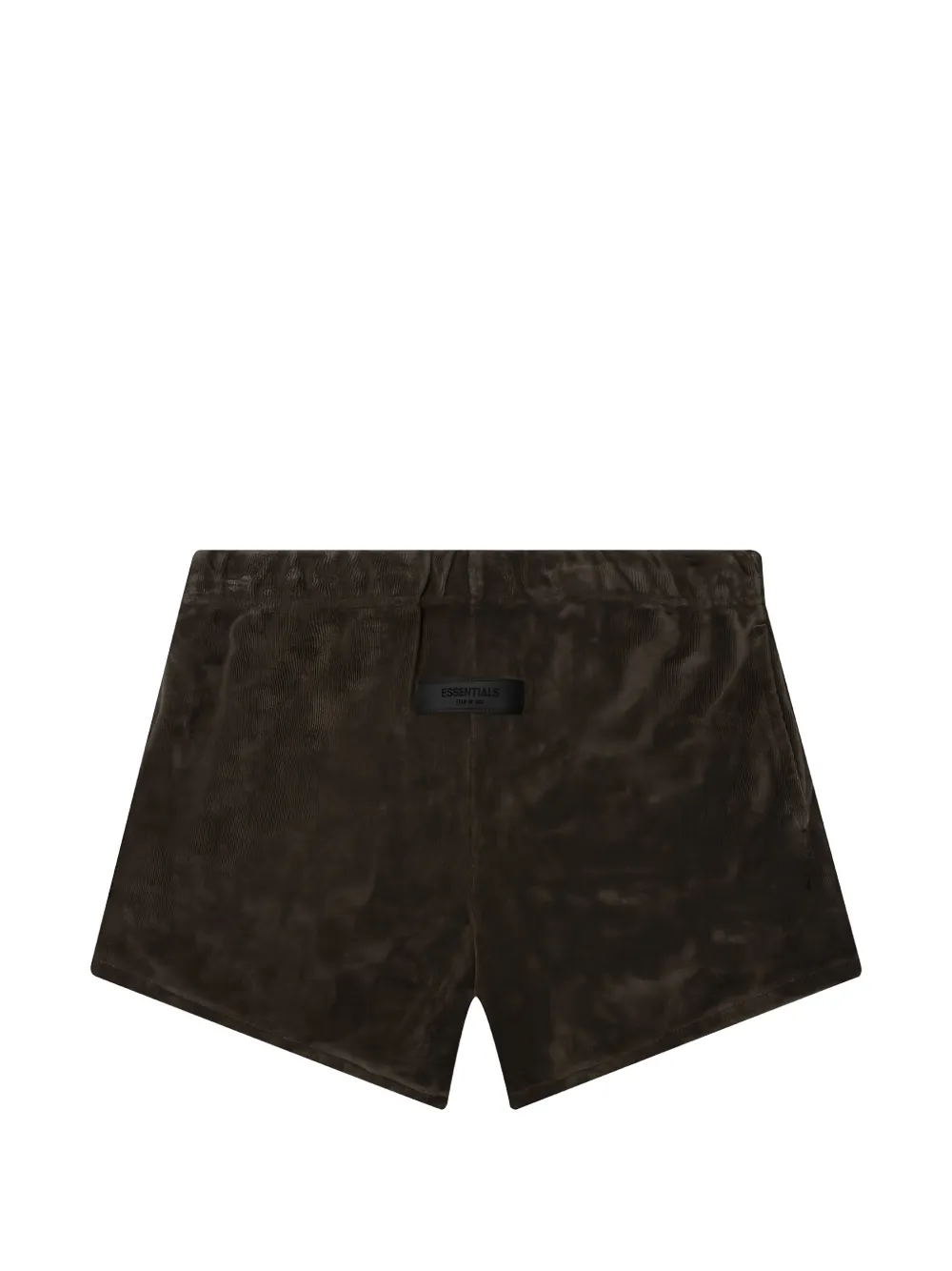 FEAR OF GOD ESSENTIALS KIDS towelling logo-patch shorts - Nero