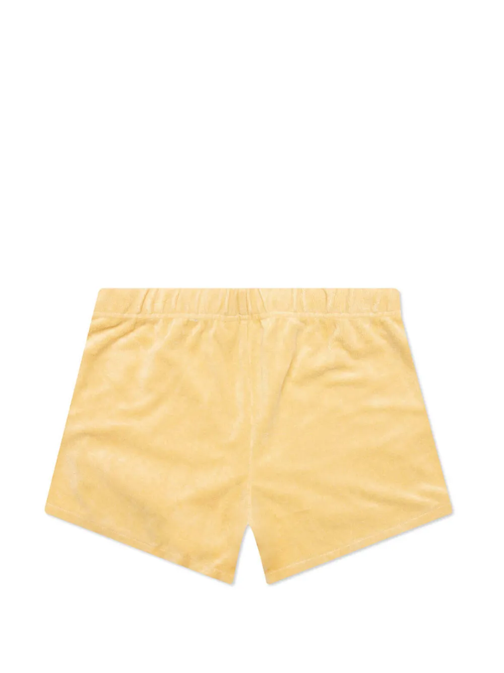  Fear Of God Essentials Kids Label Running Short - Yellow 