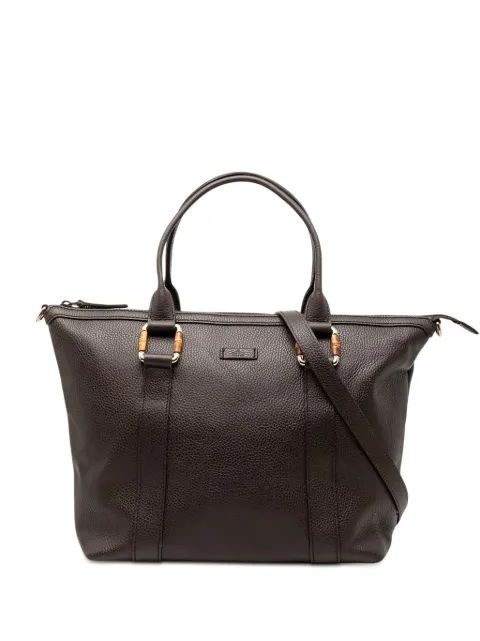 Gucci Pre-Owned 2000-2015 Leather Bamboo satchel