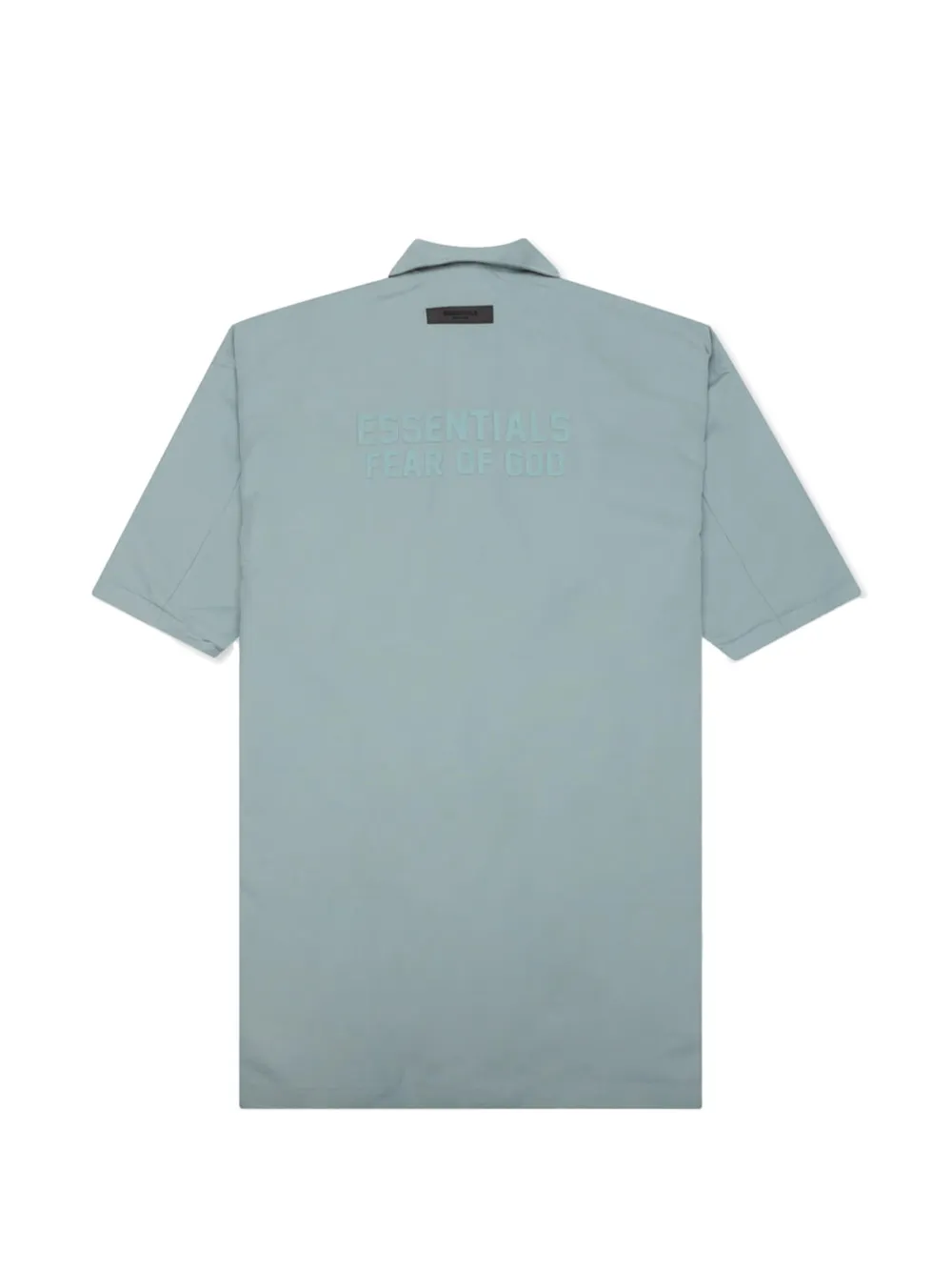 FEAR OF GOD ESSENTIALS KIDS Shirt met tonaal logo Blauw