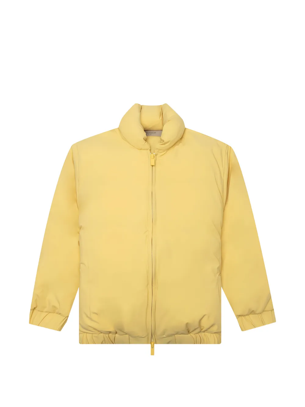FEAR OF GOD ESSENTIALS KIDS zip puffer jacket - Giallo