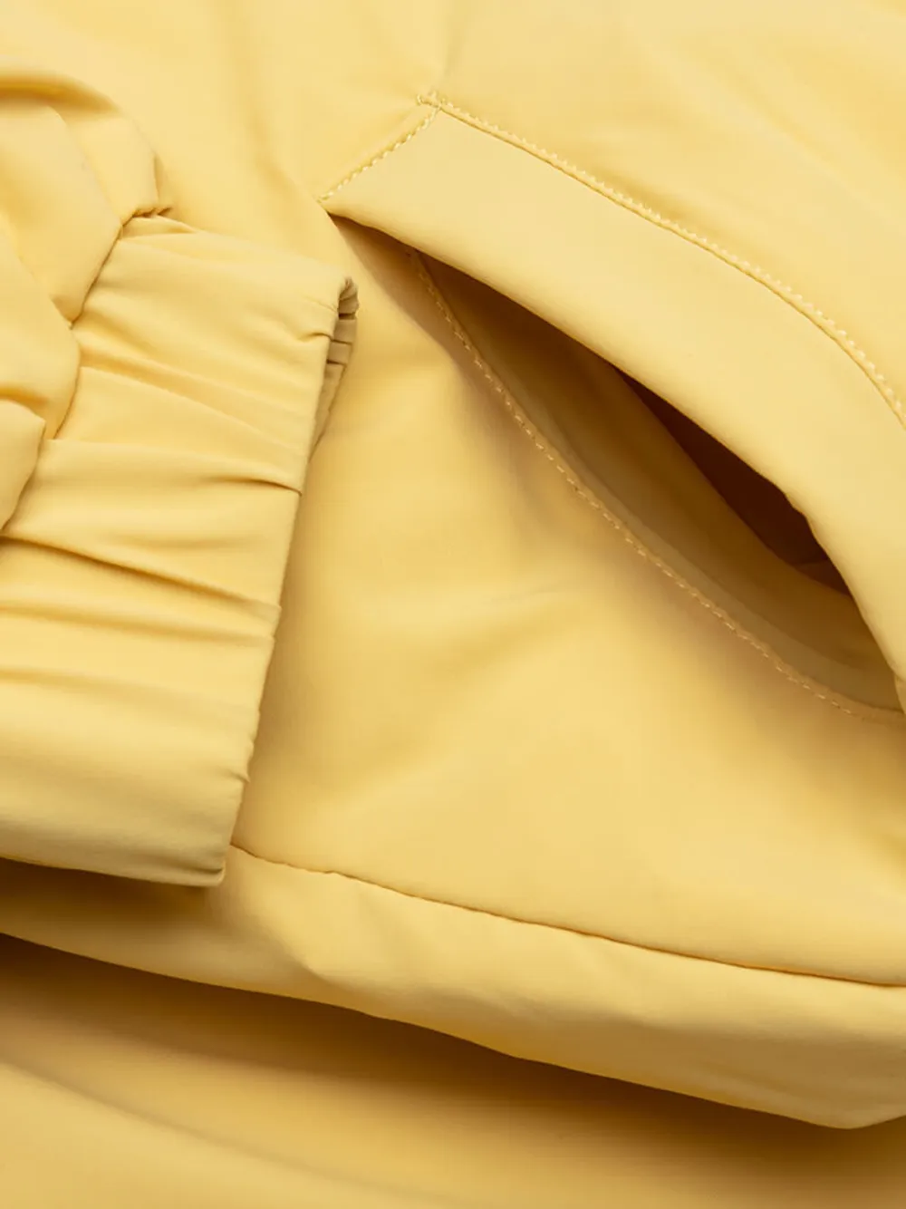 FEAR OF GOD ESSENTIALS KIDS Donsjack met rits Geel