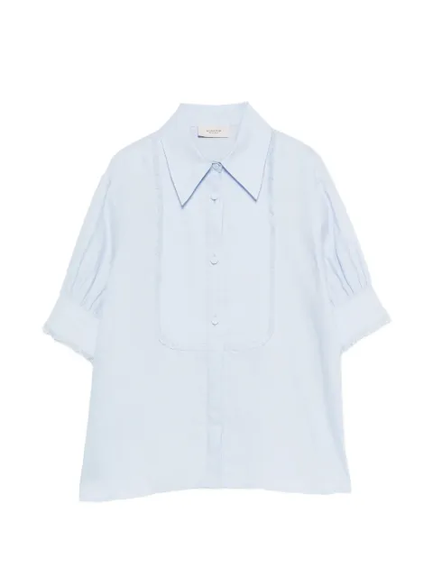 Agnona fringed-detail shirt 