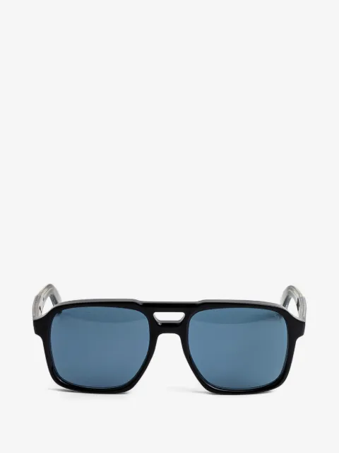 Cutler & Gross lunettes de soleil à monture carrée