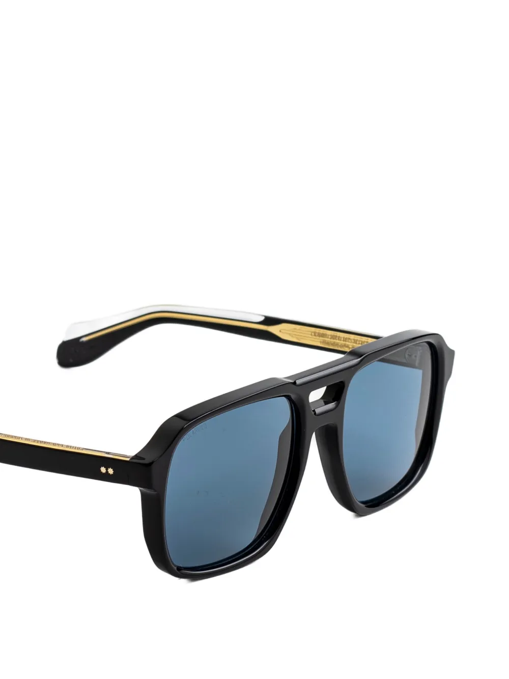 Cutler & Gross Zonnebril met vierkant montuur Zwart