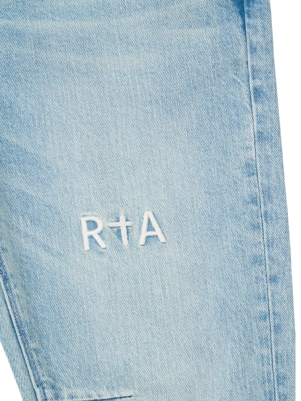 RTA Bryant skinny broek met logo Blauw