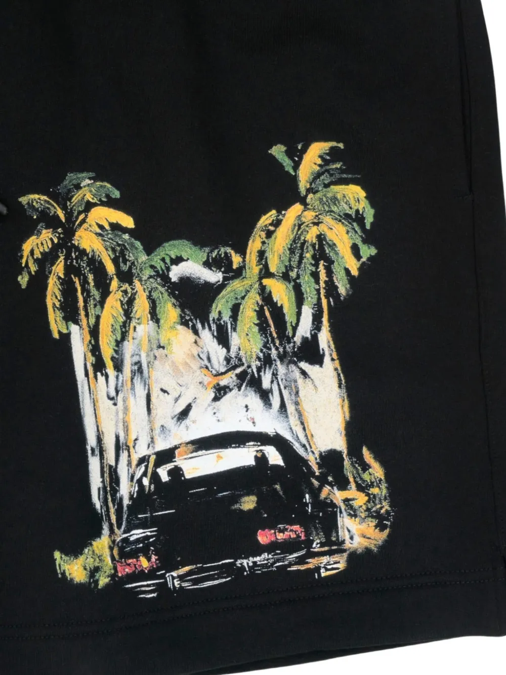 RTA Shorts met print Zwart