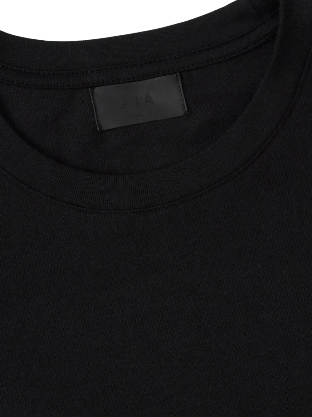 RTA Colin oversized grafisch T-shirt Zwart