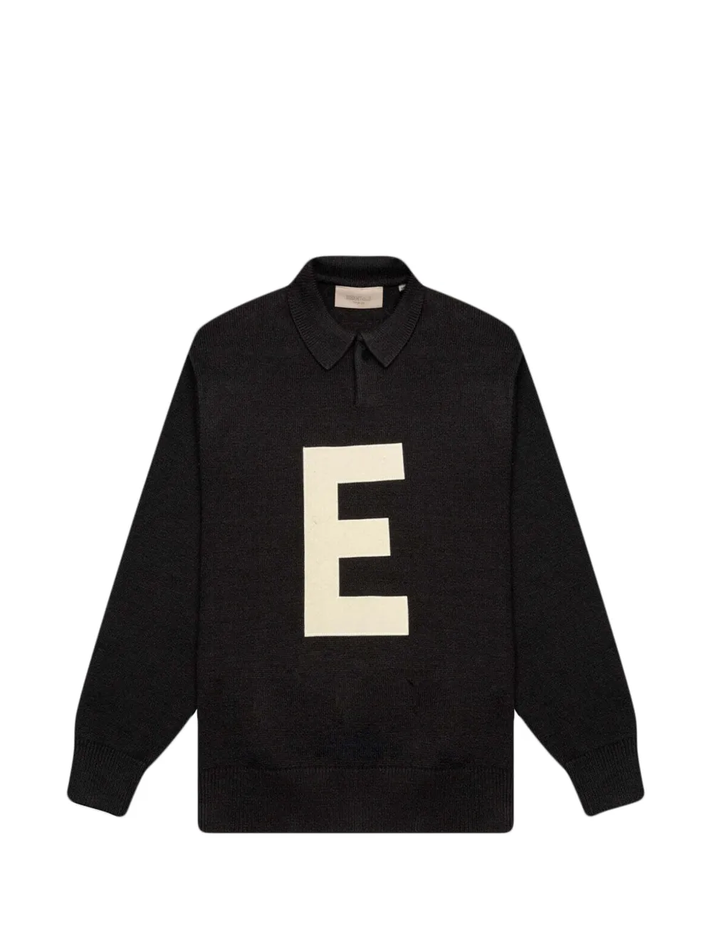 FEAR OF GOD ESSENTIALS KIDS Big E polo shirt - Nero