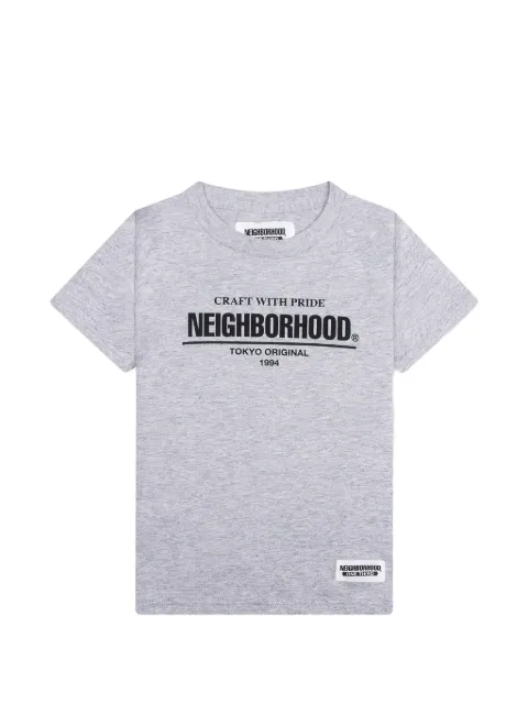 Neighborhood logo-print T-shirt