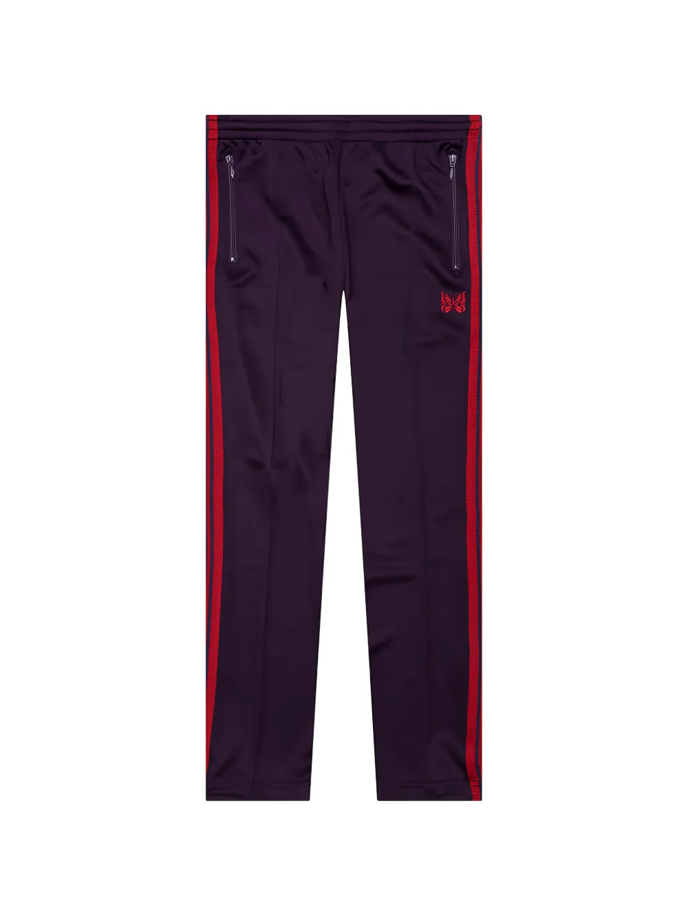Needles Poly Smooth narrow track pant - Viola