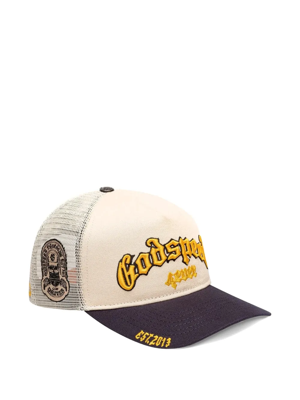  Godspeed Gs Forever Trucker Embroidered Cap - Neutrals 
