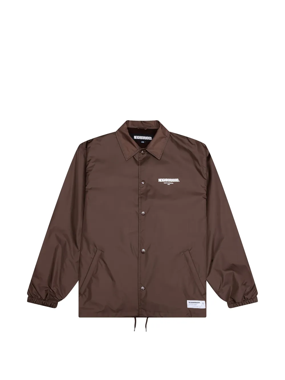 Neighborhood windbreaker jacket - Braun