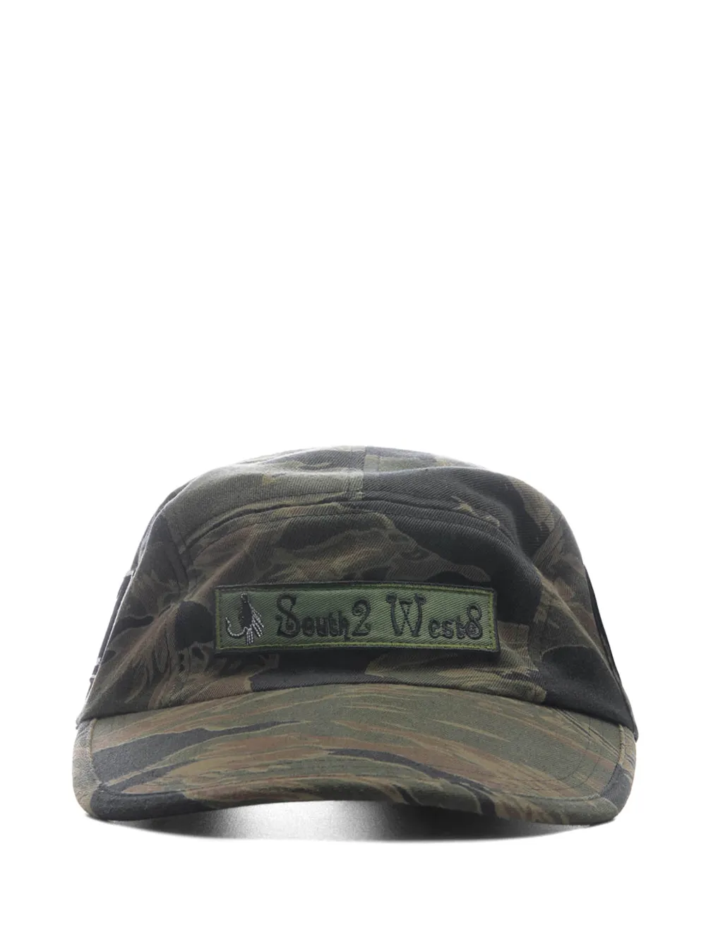 SOUTH2 WEST8 panel camouflage cap - Verde