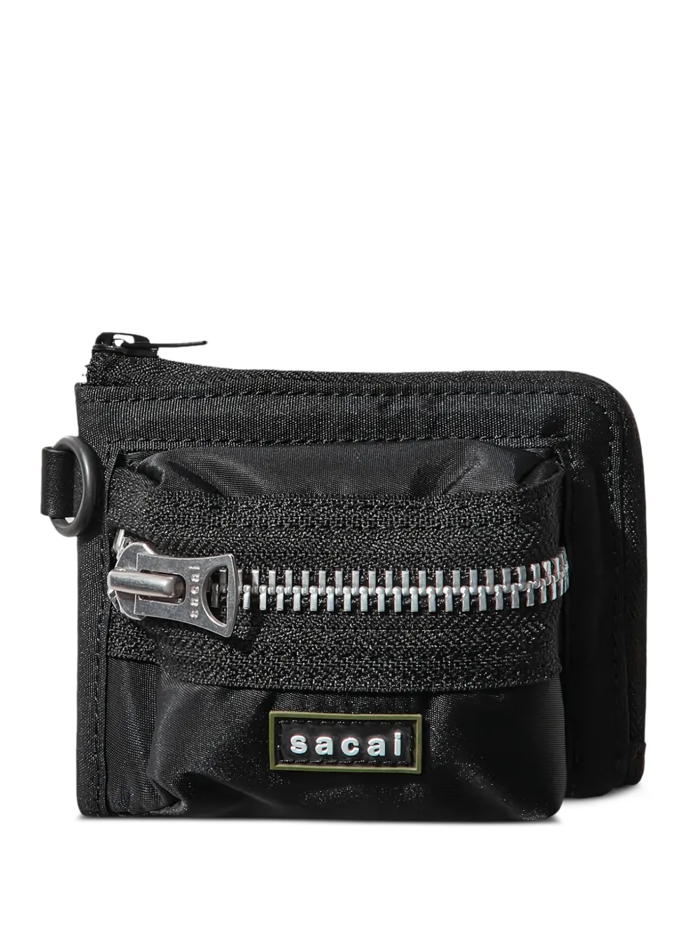 sacai pocket fragment case - Nero