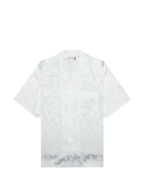 Honor The Gift polka dot camp shirt