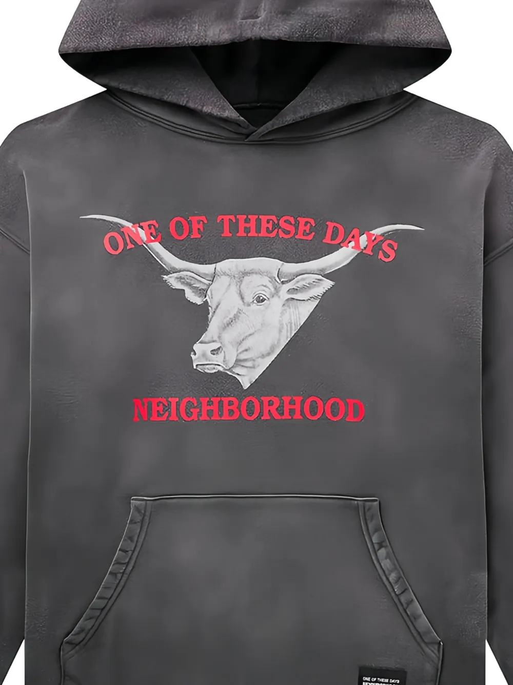 Neighborhood x One of These Days grafische hoodie Grijs
