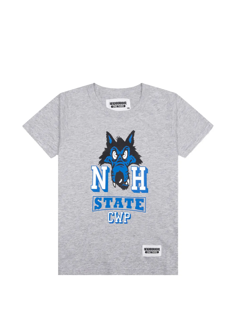Neighborhood wolf graphic T-shirt - Grigio