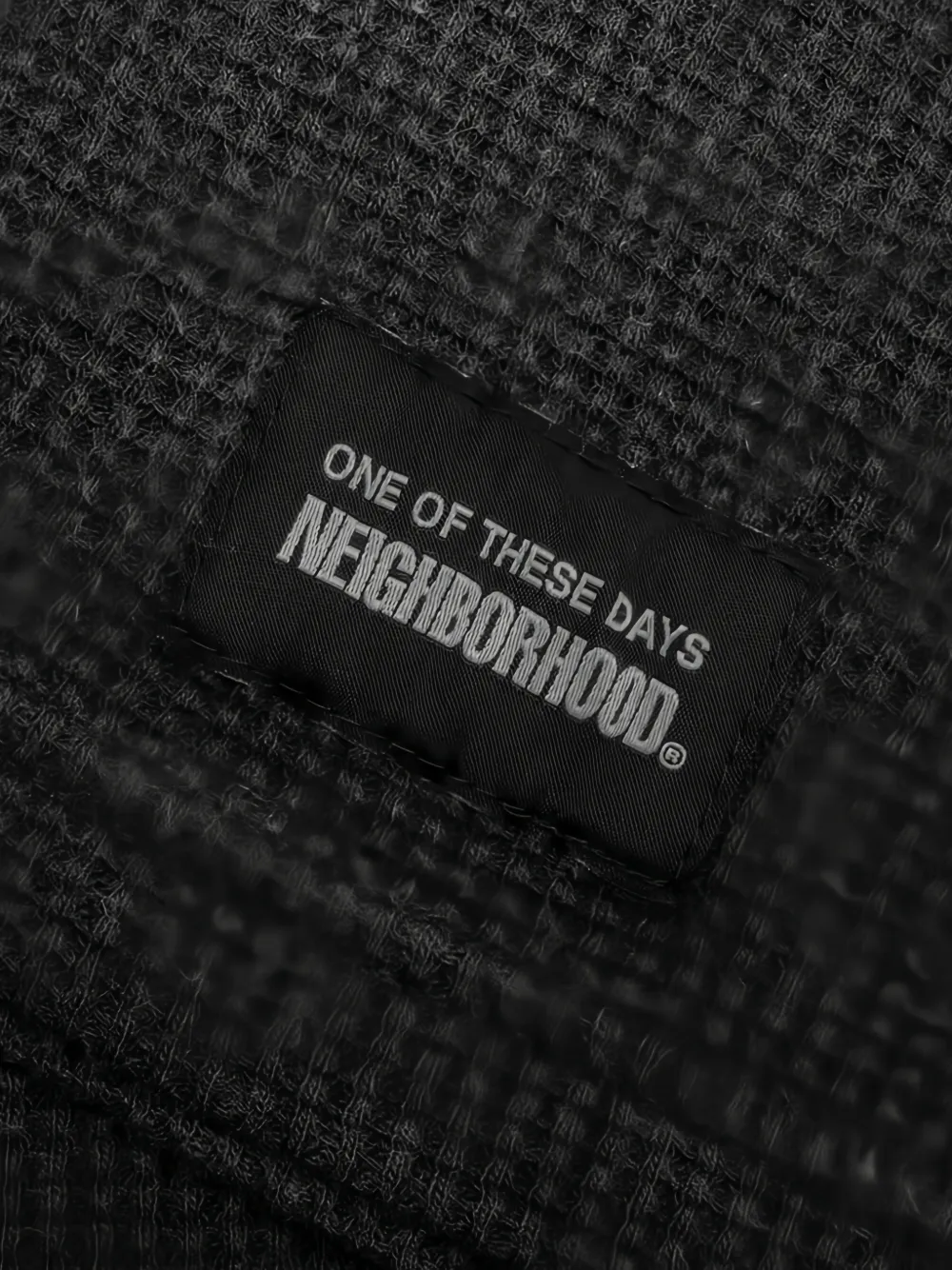 Neighborhood x One of These Days sweater met ronde hals Zwart