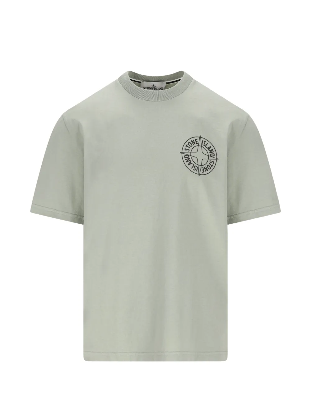 Stone Island logo t-shirt - Verde