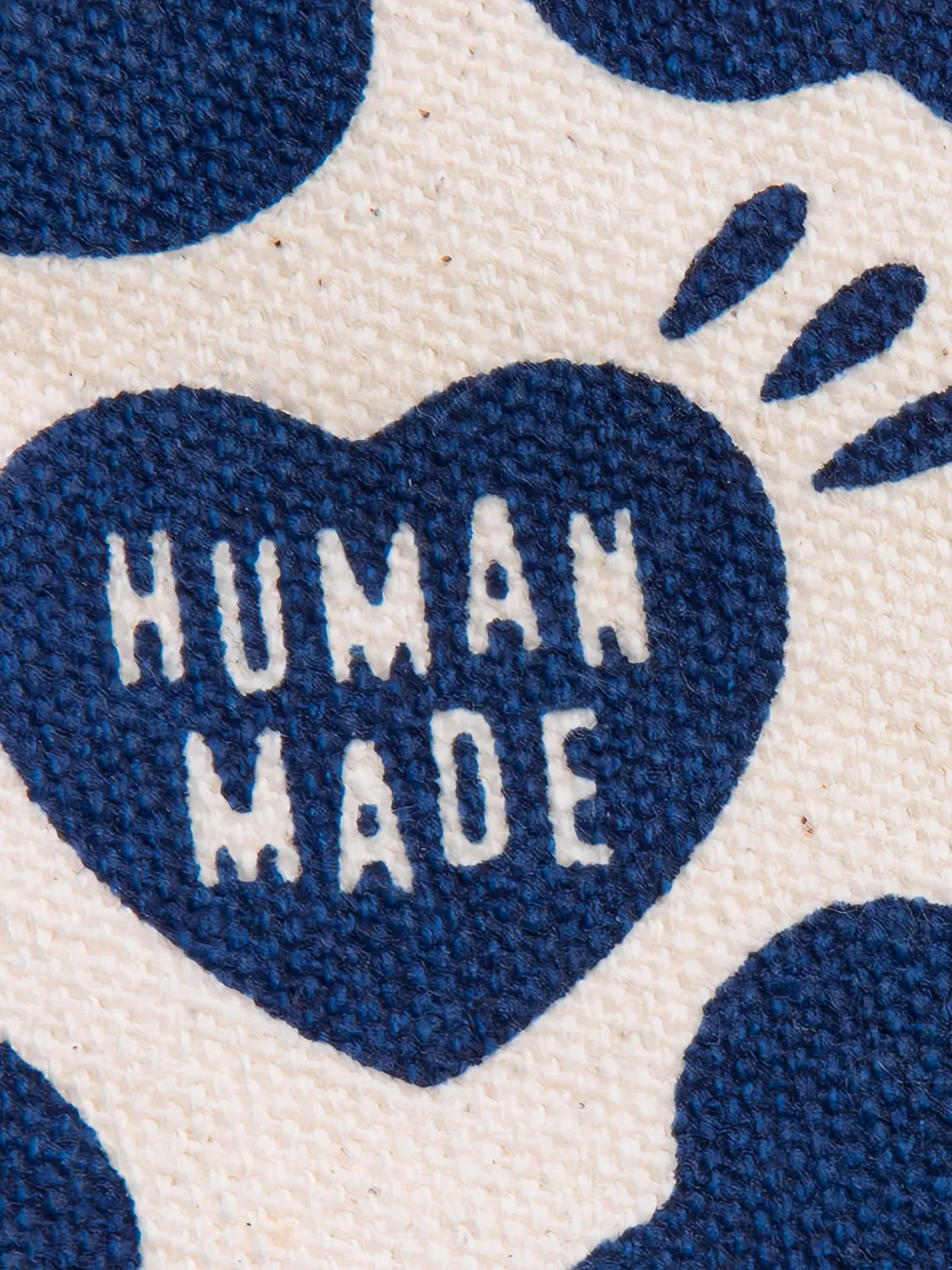 Human Made Heart Zipped Wallet - Neutrals 